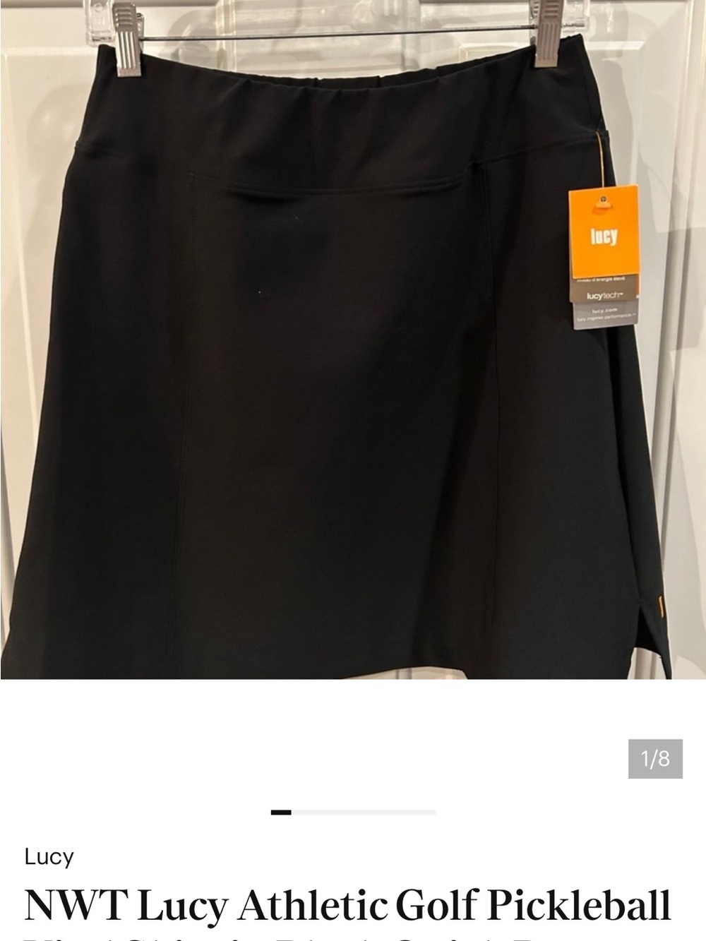 NWT LUCY Hatha Power Skirt size small tennis golf pickleball dance running